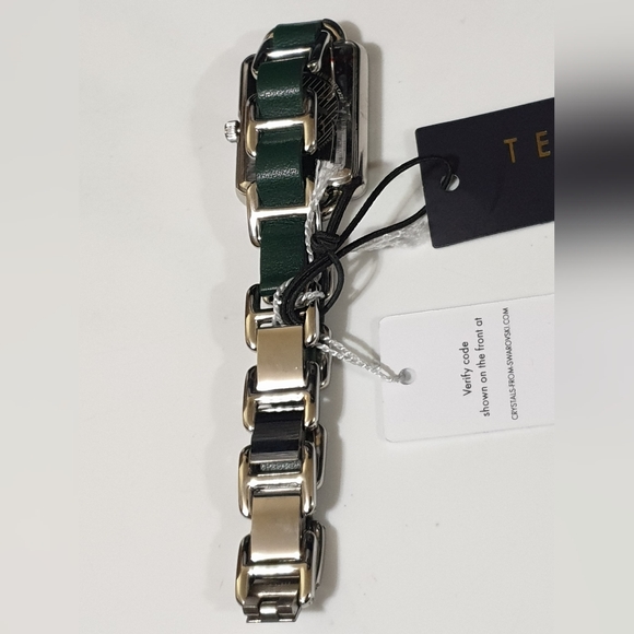 Ted Baker Green Watch with Swarovski Crystals - Picture 4 of 10